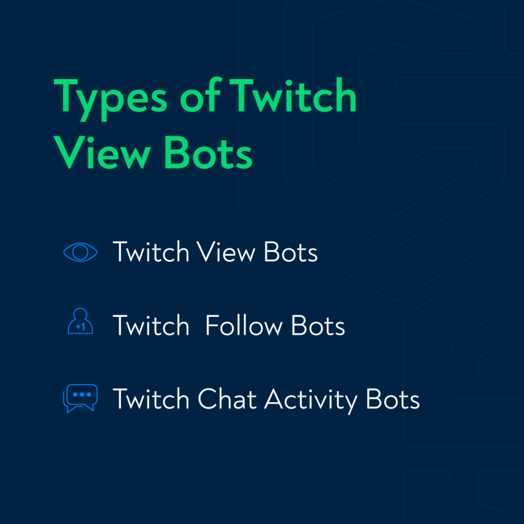 types of twitch bots 