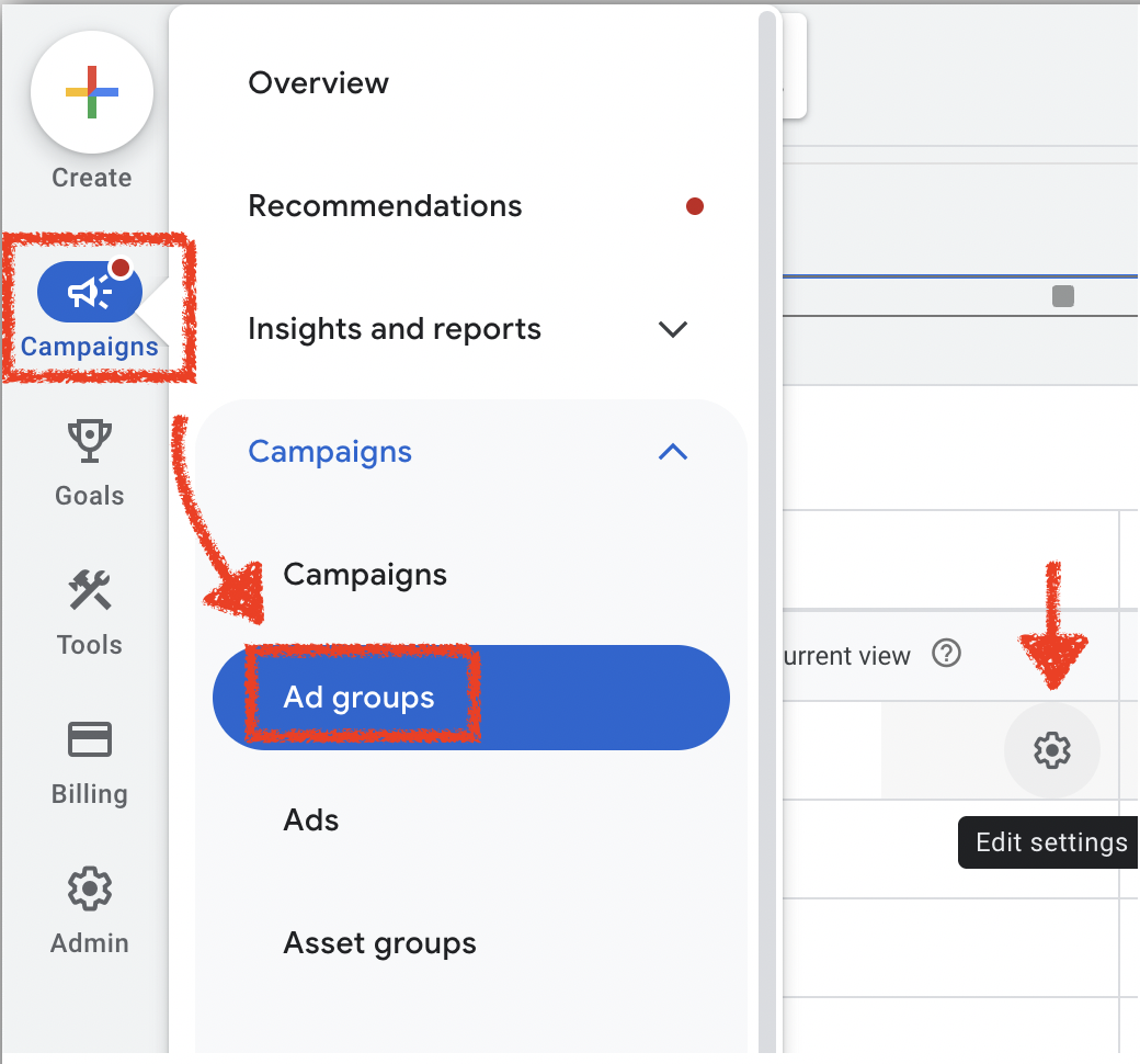 Ad-level tracking template settings in Google Ads