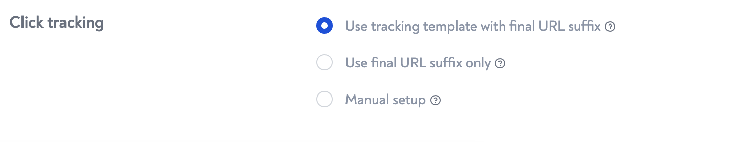 Click tracking configuration for a Microsoft Ads account in ClickGuard
