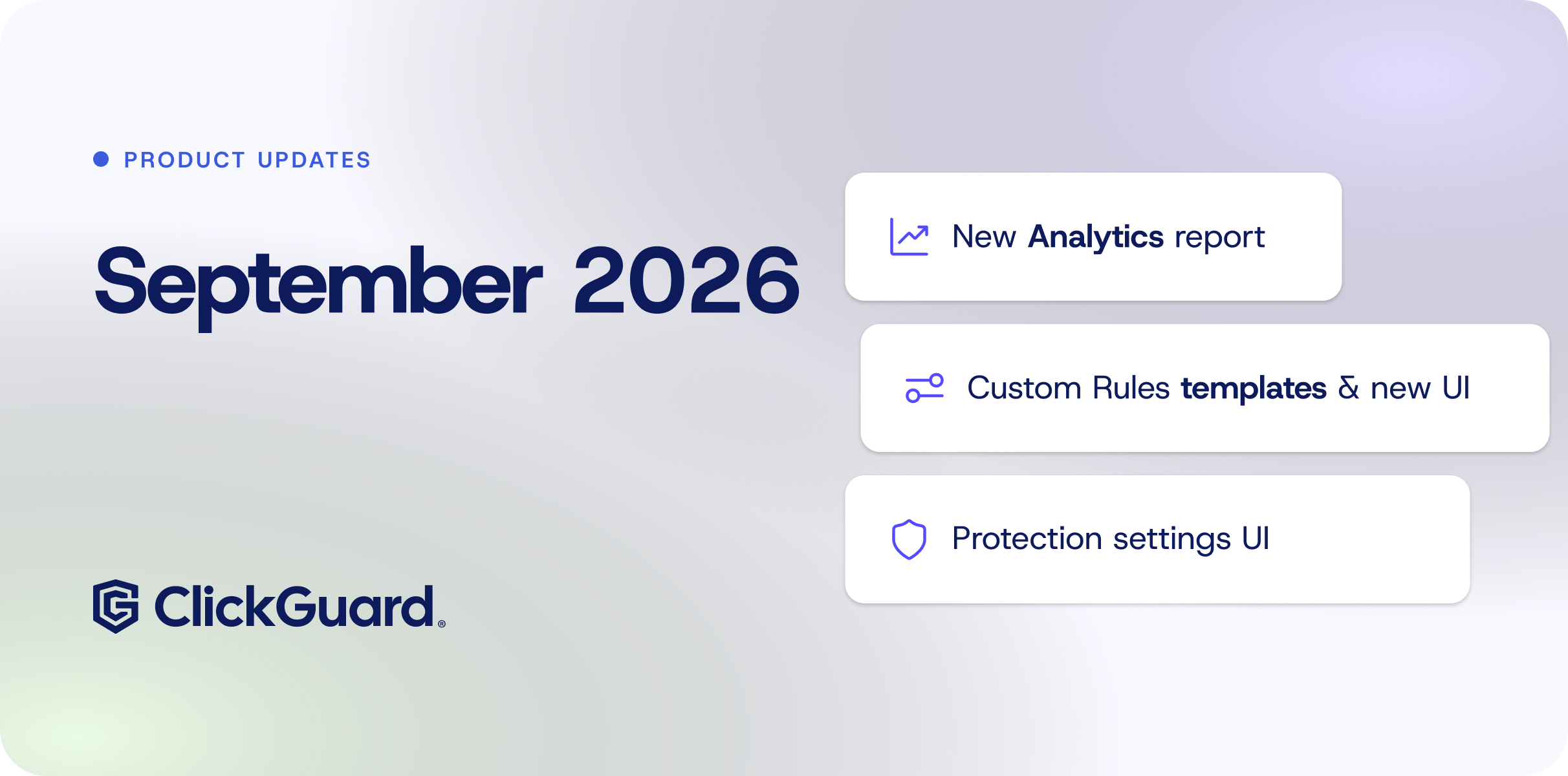 ✨ What's New: September, 2026