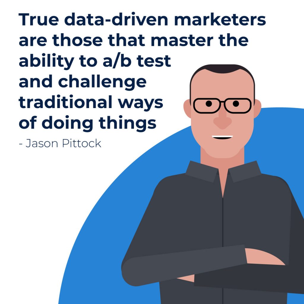 data driven marketers look to measure specific marketing metrics