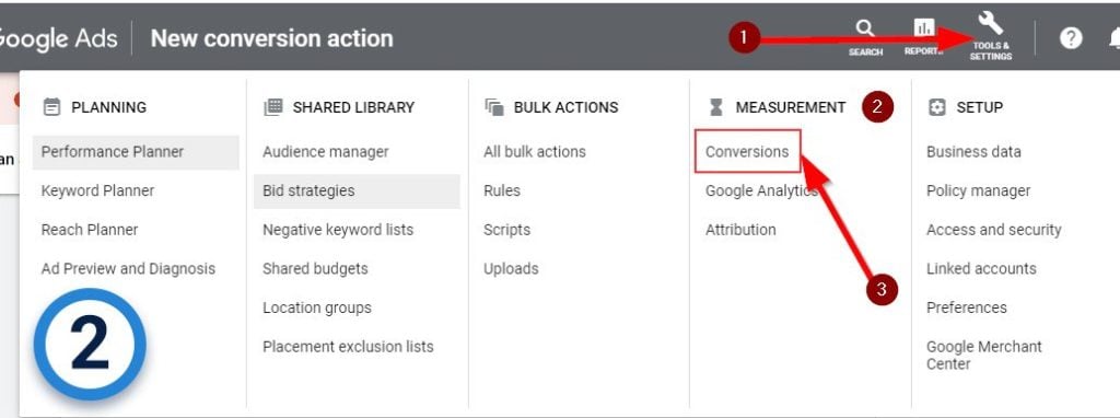 step 2 to calculate ROAS