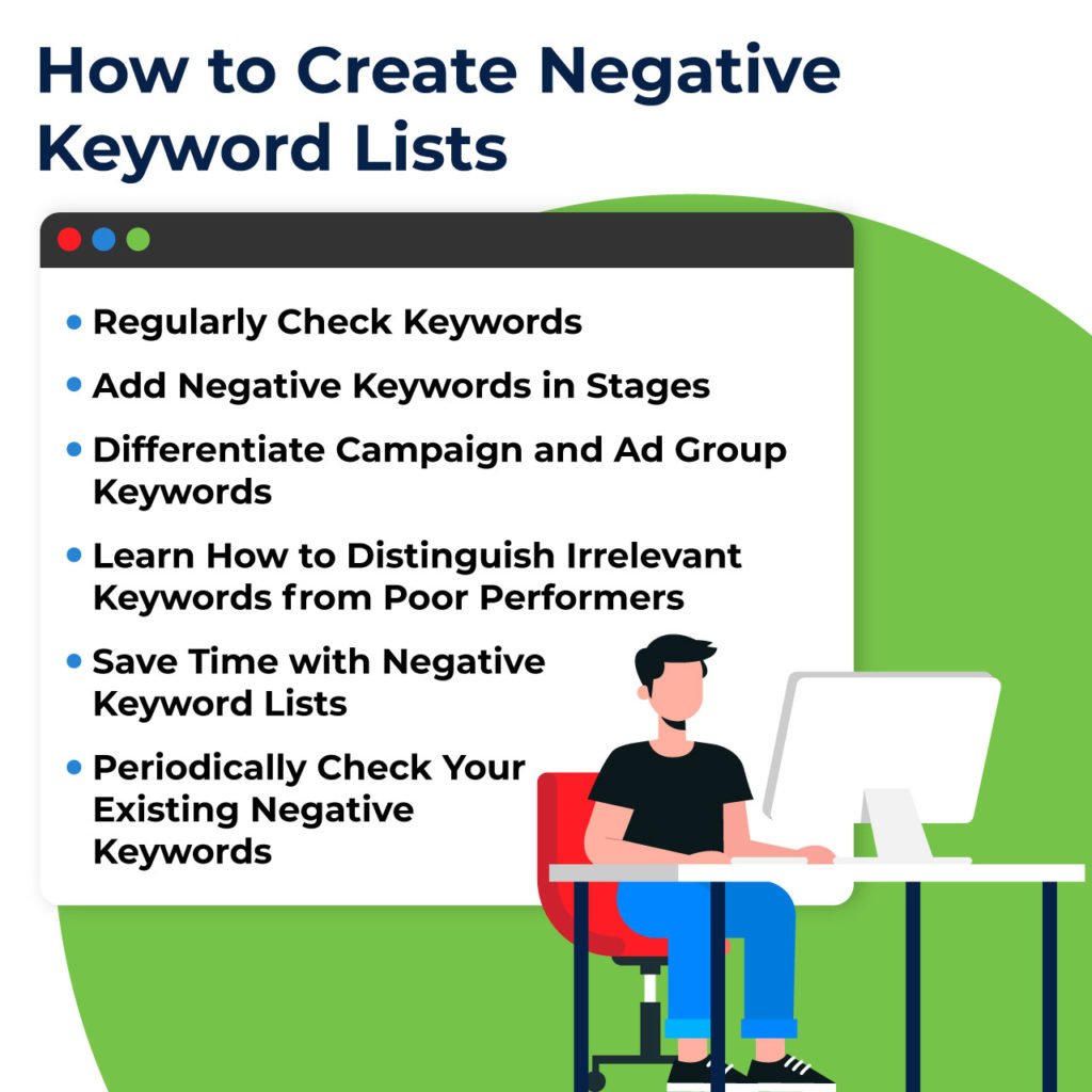 negative keyword list tips