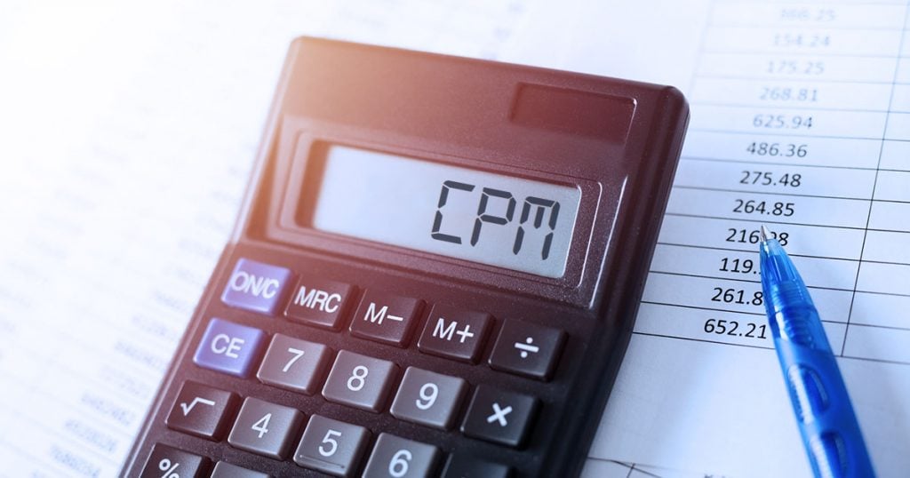 CPM Calculator - How To Calculate CPM