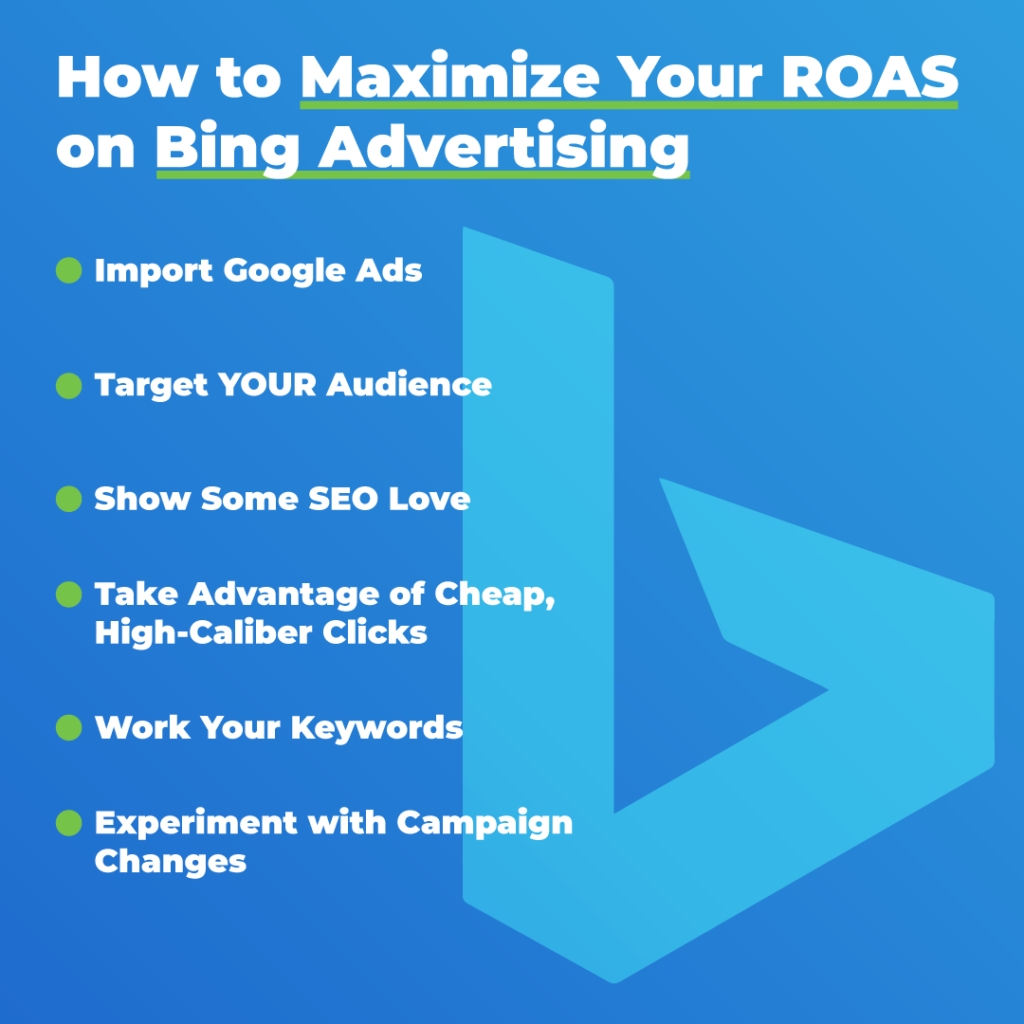 maximize Bing advertising