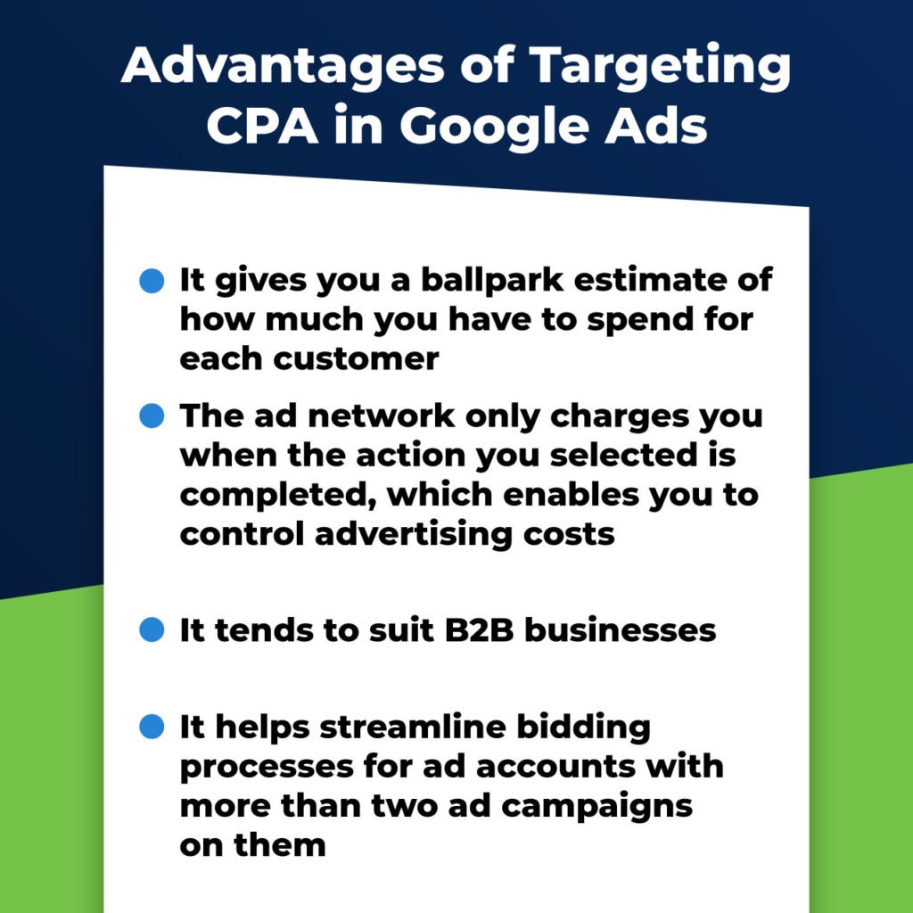 advantages of targeting CPA