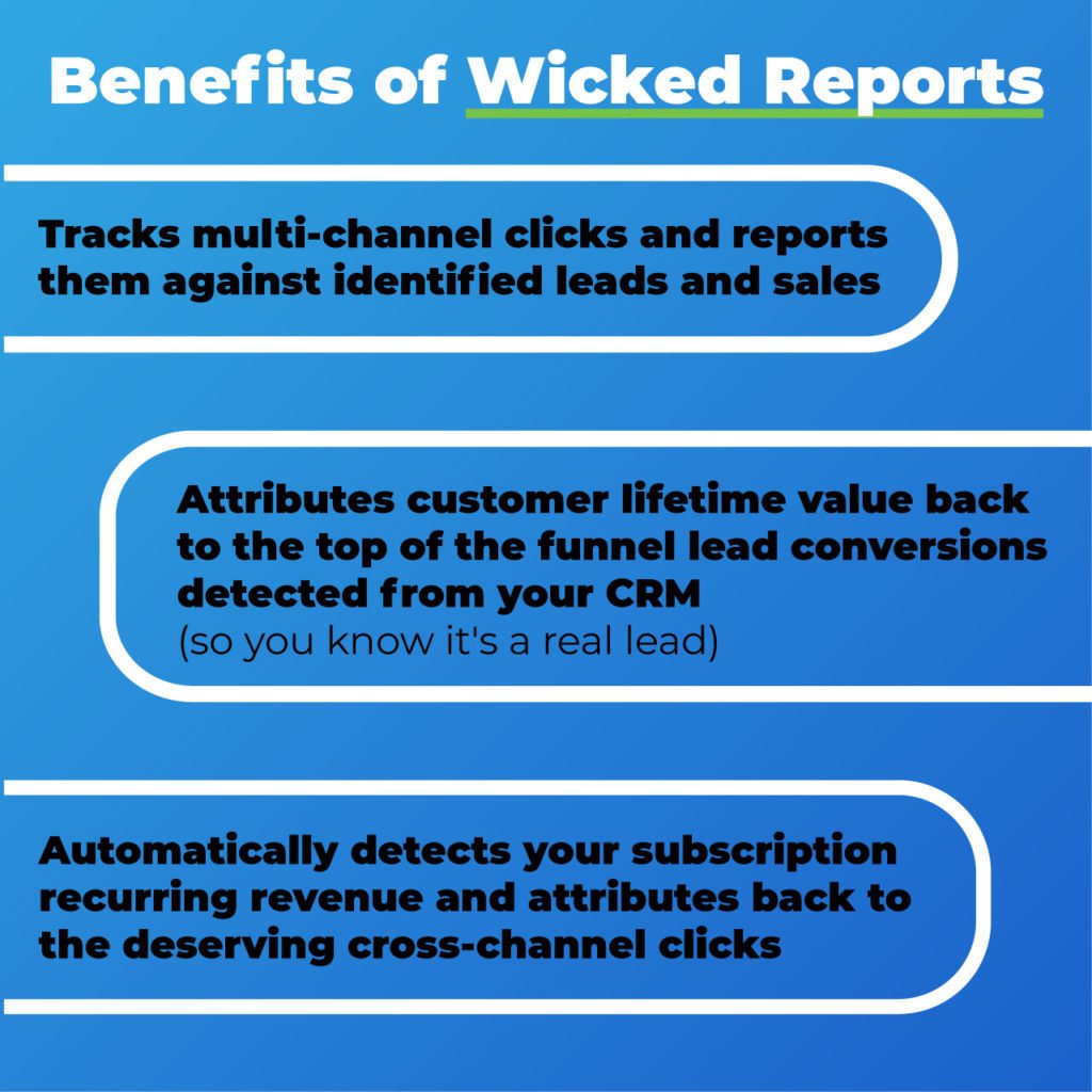 benefits of wicked reports