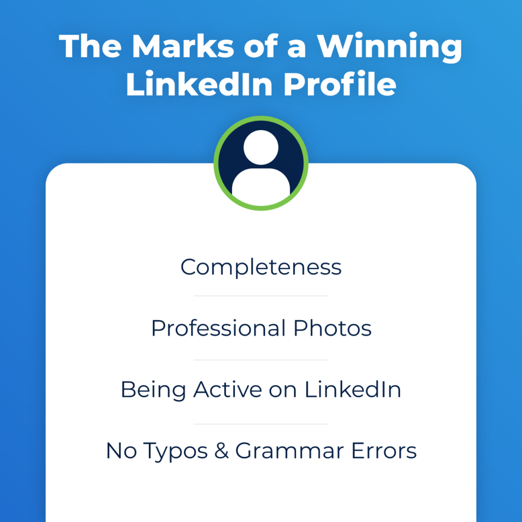 marks of a winning linkedin profile