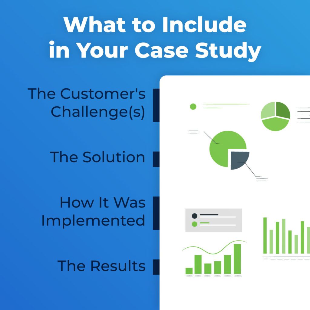 what to include in a case study