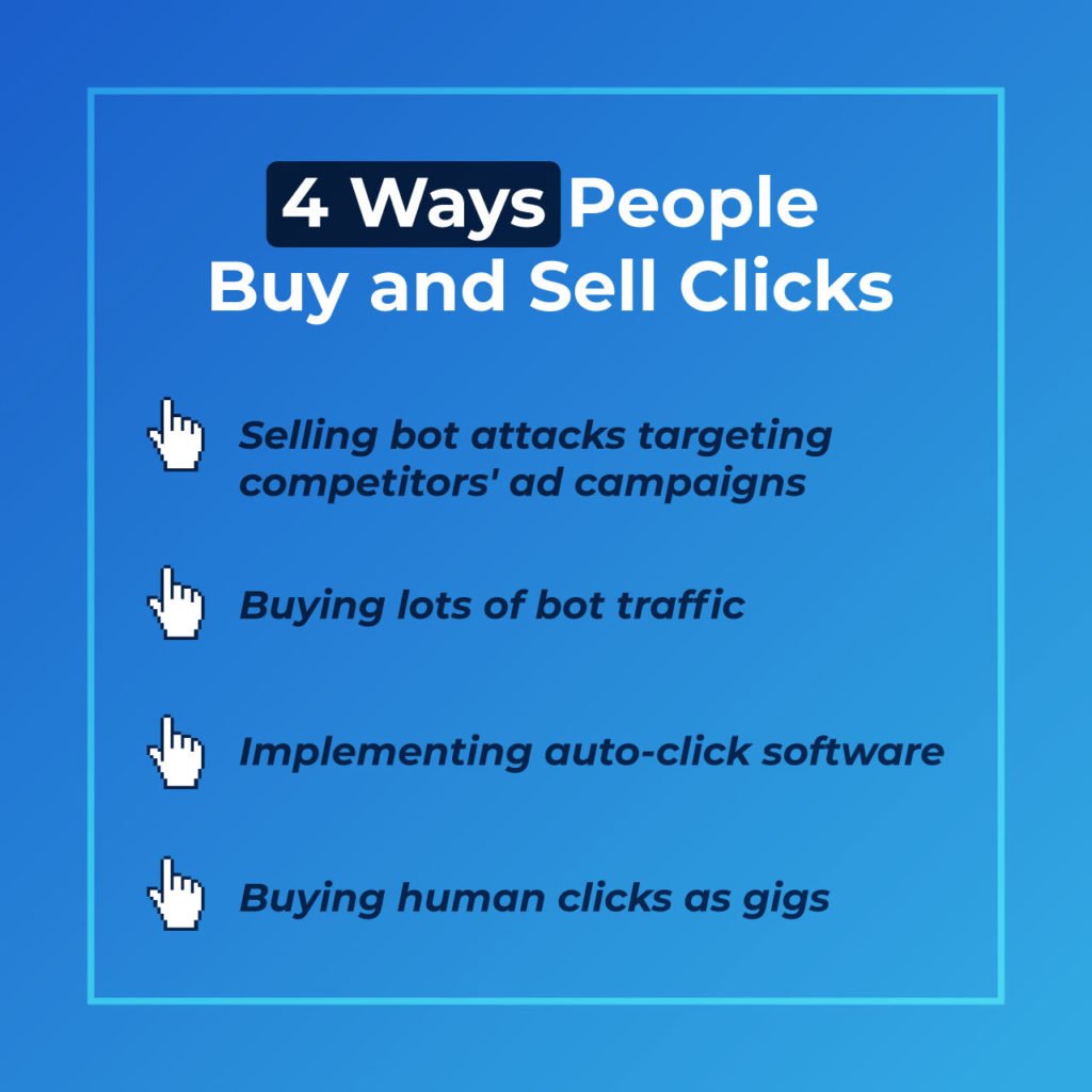 4 ways people buy and sell clicks