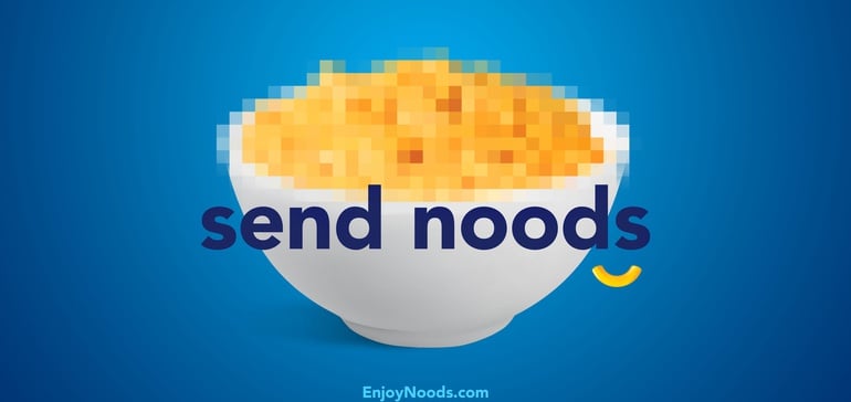 Kraft send noods ad