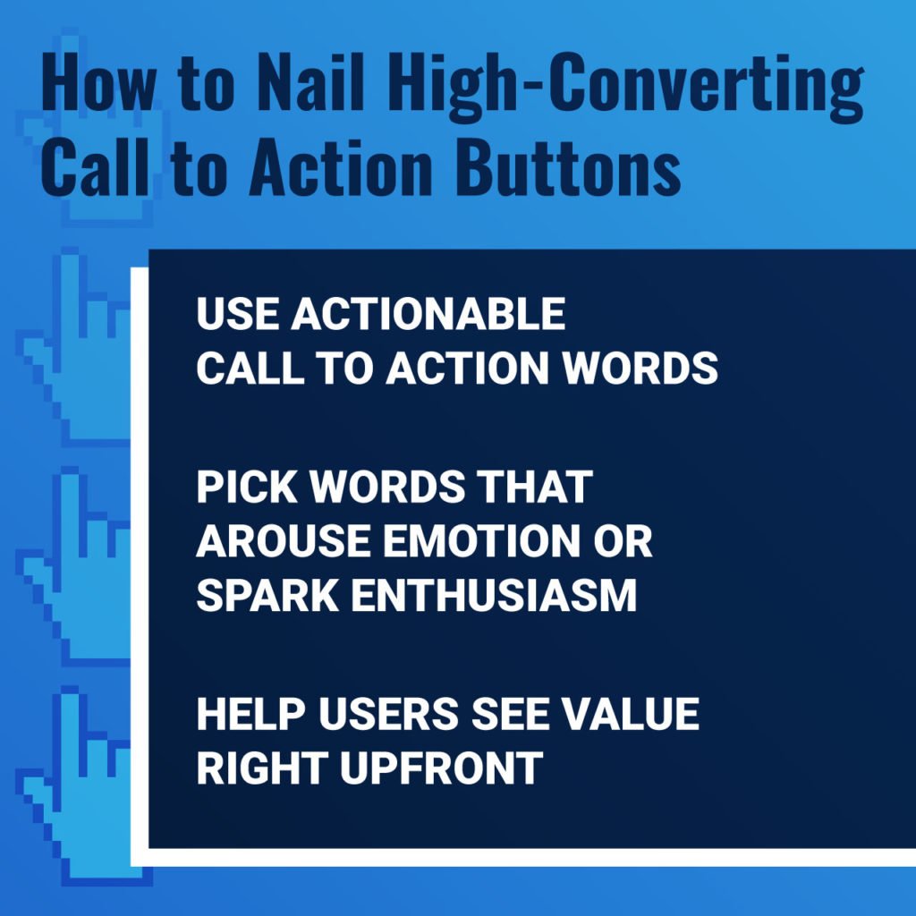 how to nail high converting call to action buttons