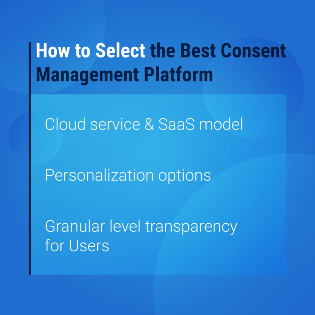 how to select the best consent management platform