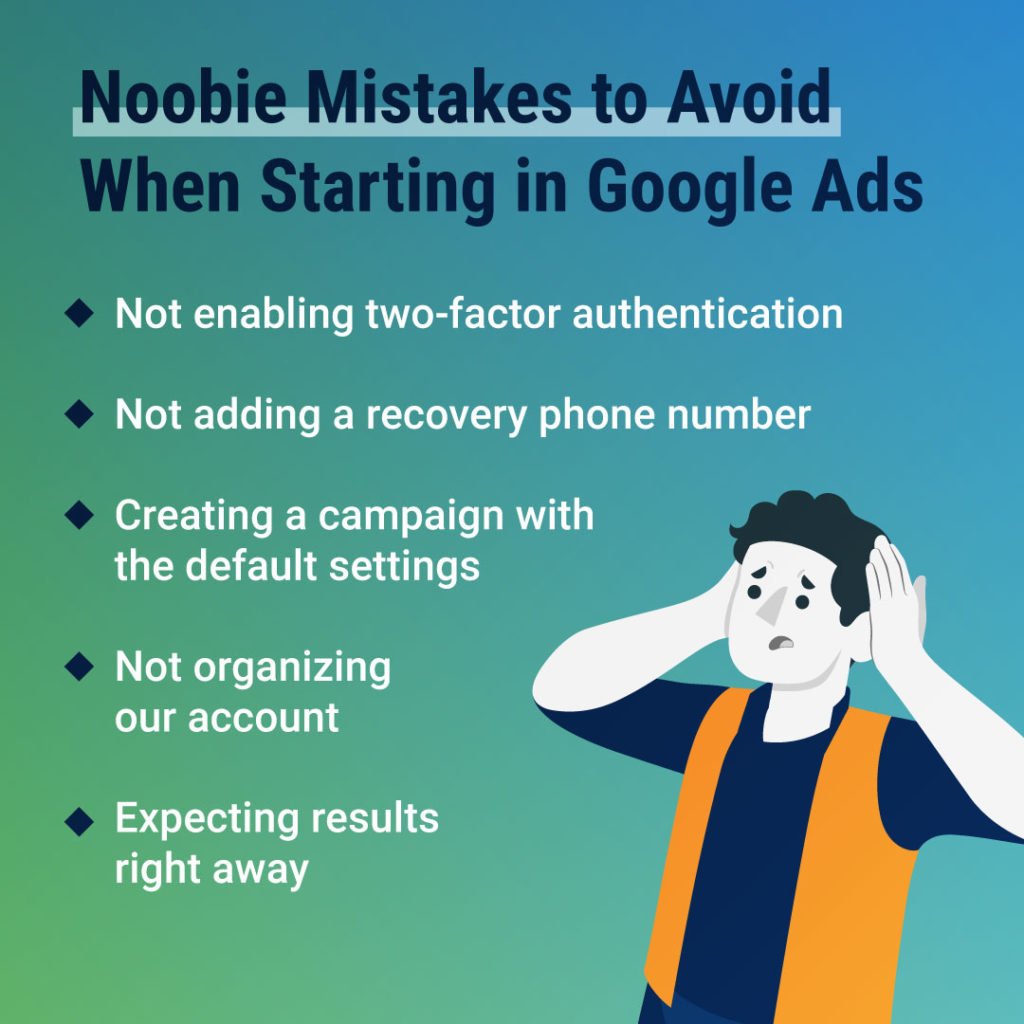 google ads mistakes to avoid 