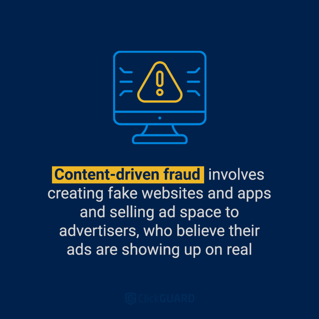 content driven fraud