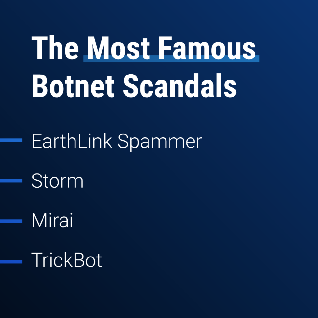 botnet scandals