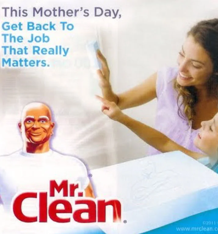 Mr Clean Mothers Day Ad