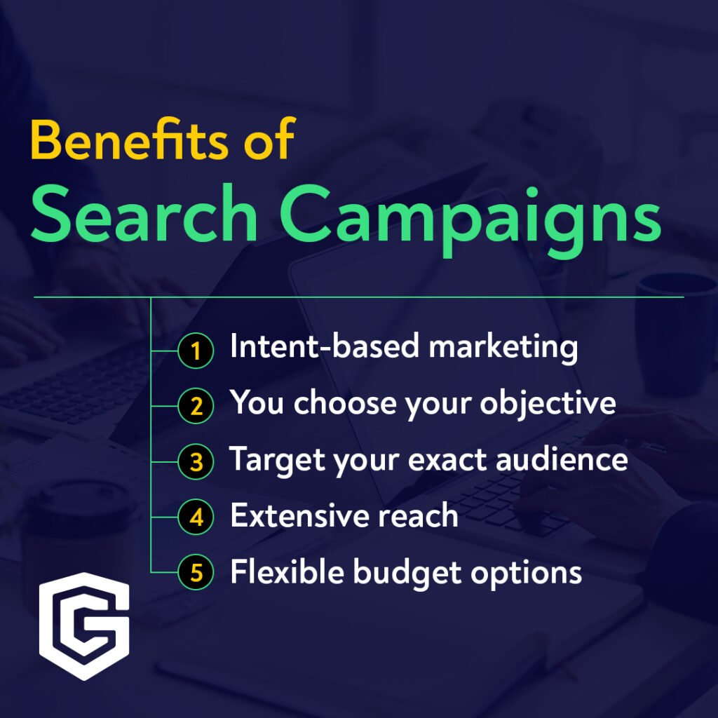 Benefits of Search Campaign in Google Ads