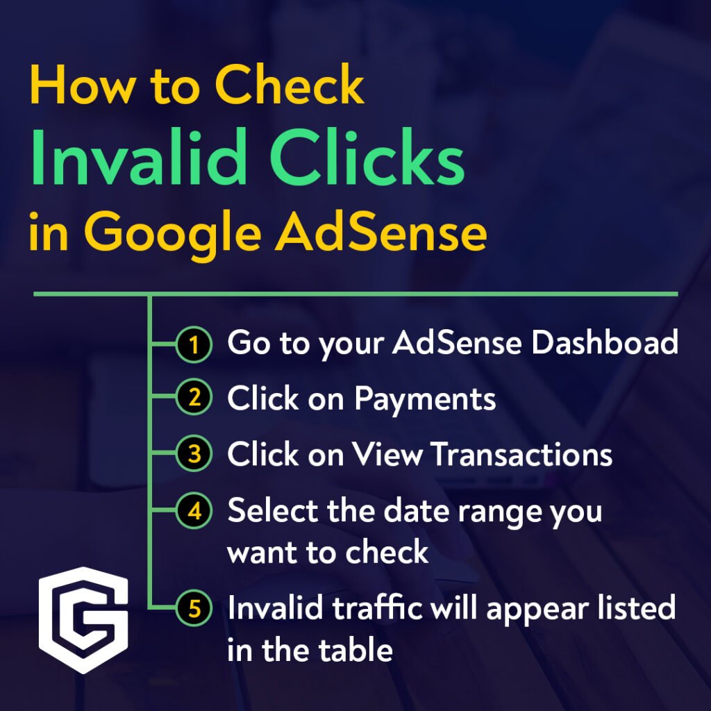 how to check invalid clicks in google adsense