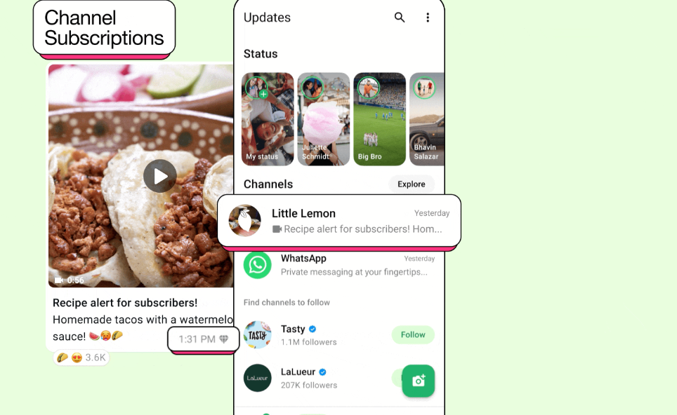 Channels and Subscriptions