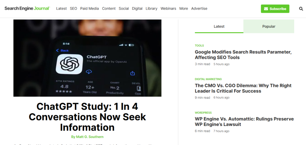 arch Engine Journal (SEJ) is a trusted source for PPC and digital marketing professionals looking to stay on top of the latest trends, news, and expert insights.