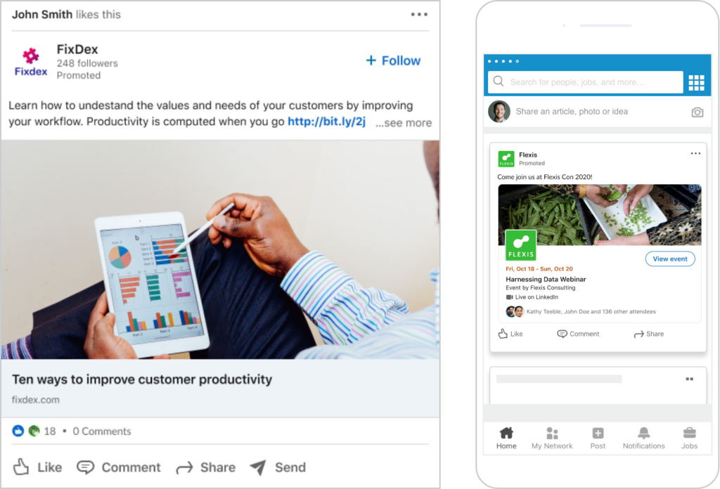 LinkedIn Single Image Ads