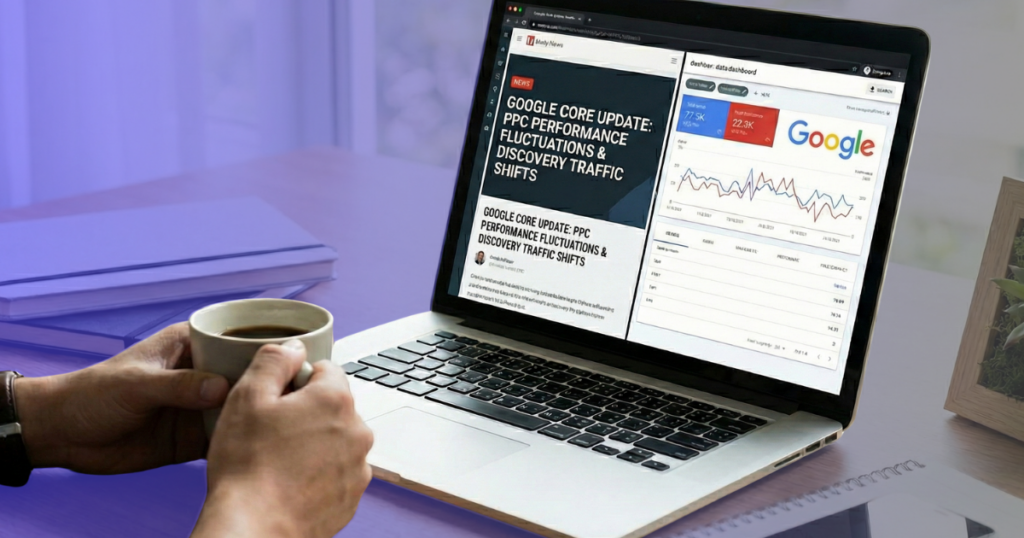 How Google’s December 2025 Core Update Impacts PPC Performance & Discovery Traffic